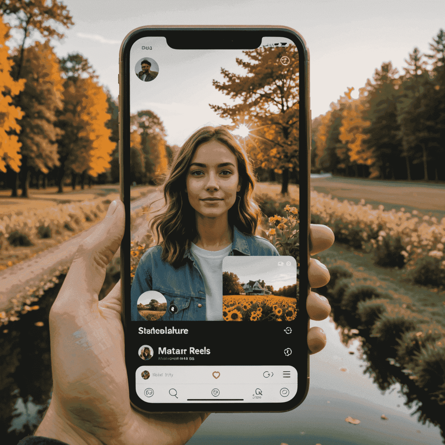 Instagram Reels interface showcasing new features like advanced editing tools and AR effects