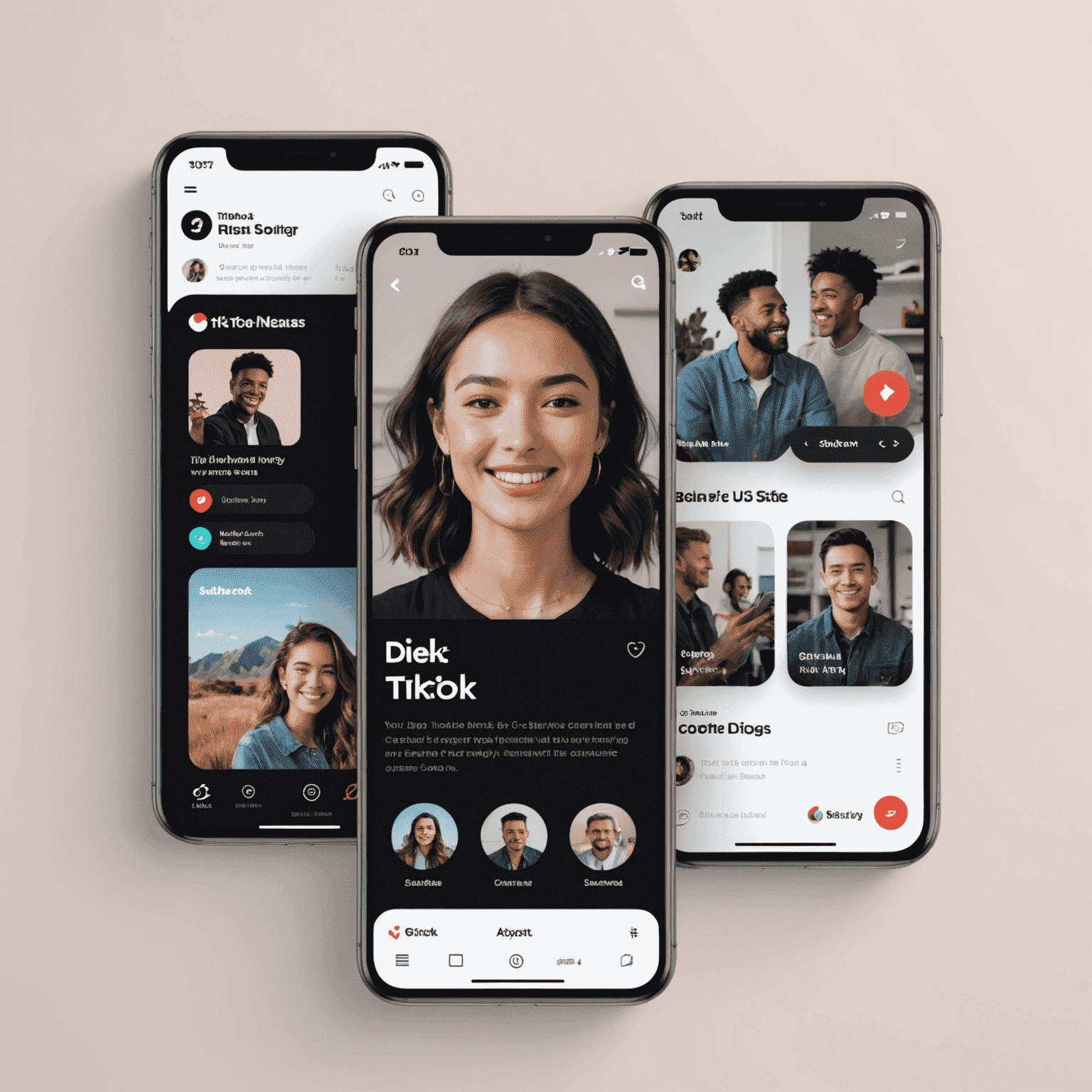TikTok's new Business Creative Center interface showcasing trending content ideas and performance metrics